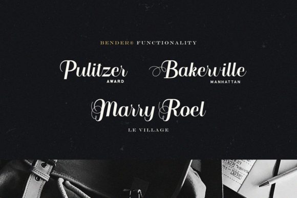 Bender Font - Preview 4