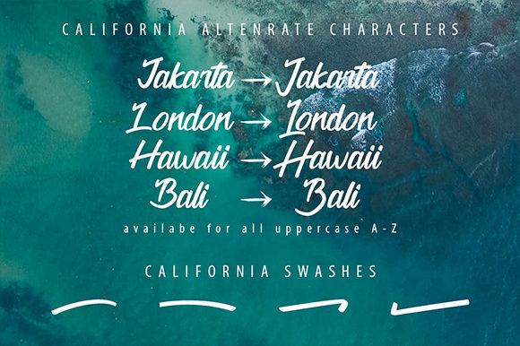 California Font - Preview 6