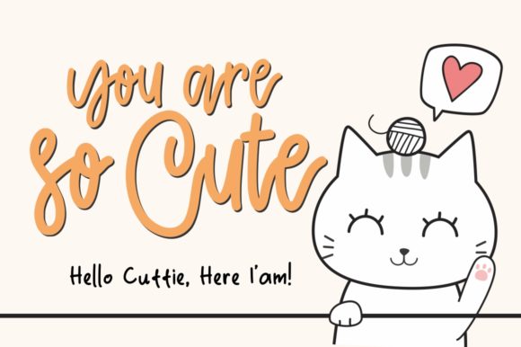 Cattie Font - Preview 1