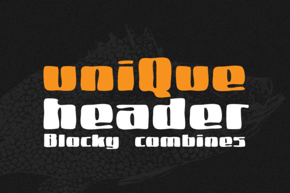 Grouper Monster Font - Preview 3