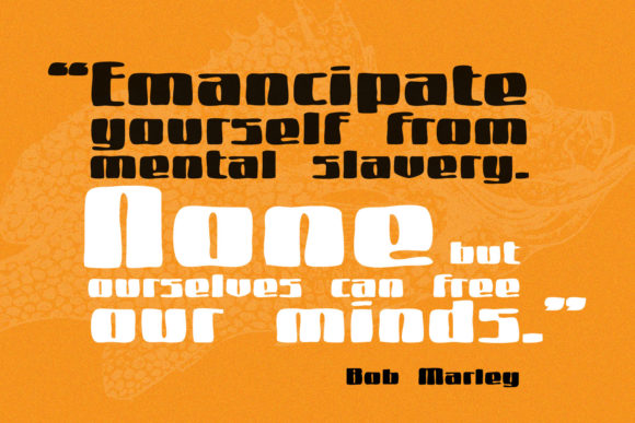 Grouper Monster Font - Preview 4