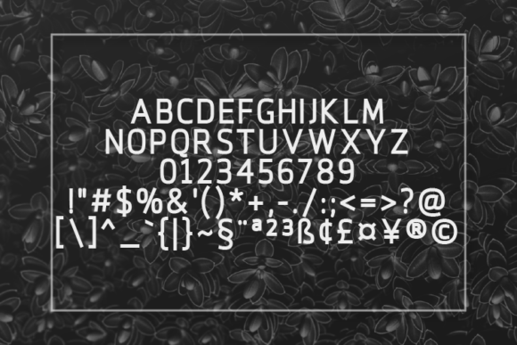 Hunte Black Font PNG with transparent background - Preview 1