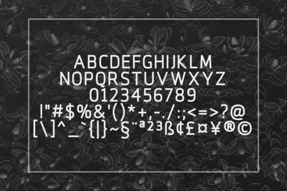 Hunte Extra Bold Font PNG with transparent background - Preview 1