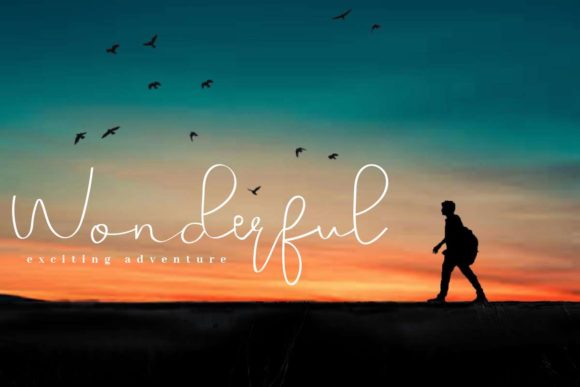 Simple Harmony Font PNG with transparent background - Preview 3