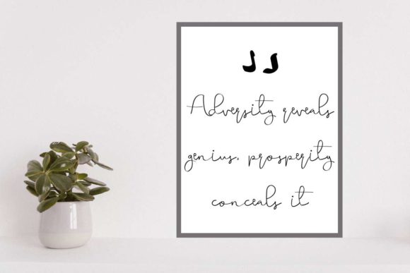 Simple Harmony Font PNG with transparent background - Preview 5