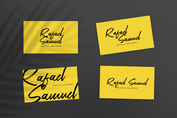 Antam Script Font PNG with transparent background - Preview 3