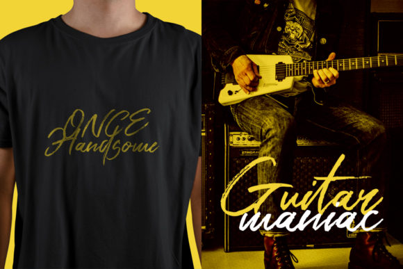 Antam Script Font PNG with transparent background - Preview 4