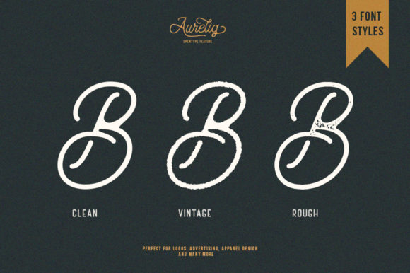 Aurelig Vintage Font - Preview 4