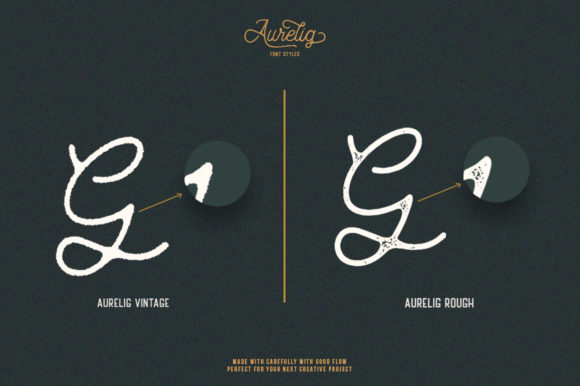Aurelig Vintage Font - Preview 6
