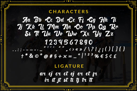 Black Ryder Font - Preview 6