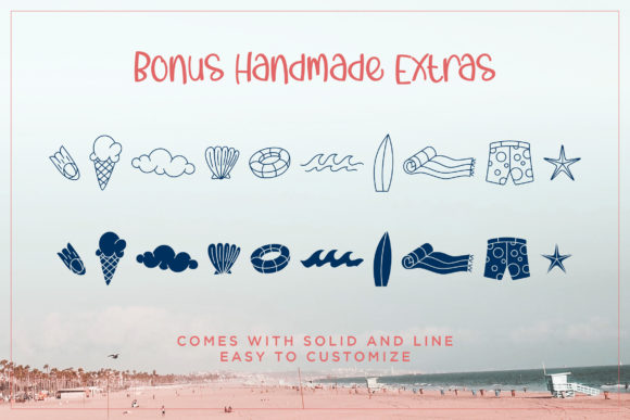 Comes in Waves Font - Preview 3