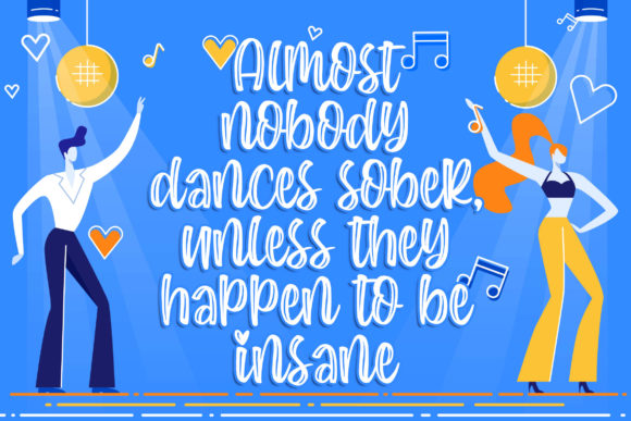 Dance Monkey Font - Preview 1