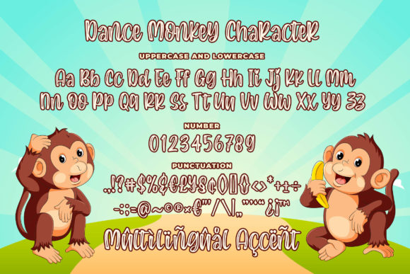 Dance Monkey Font - Preview 5