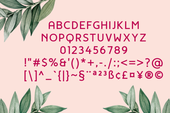 Kwoto Semi-Bold Font PNG with transparent background - Preview 2