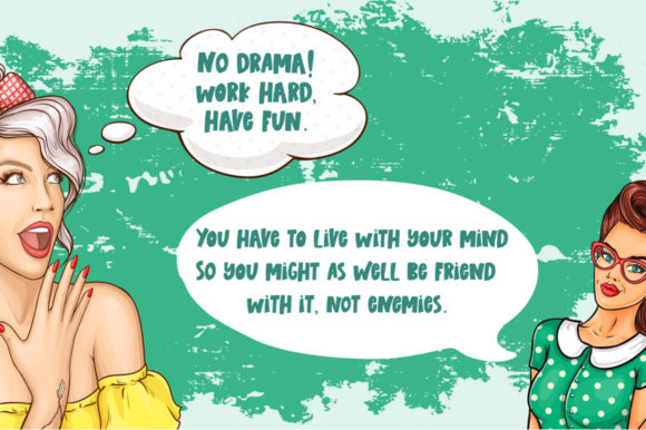 Lovely Scream Queens Font PNG with transparent background - Preview 3