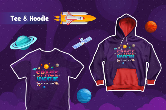 Planet Love Font PNG with transparent background - Preview 3