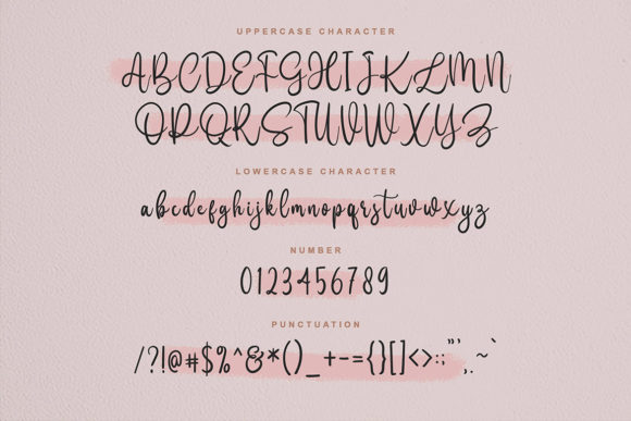 Santya Font PNG with transparent background - Preview 4