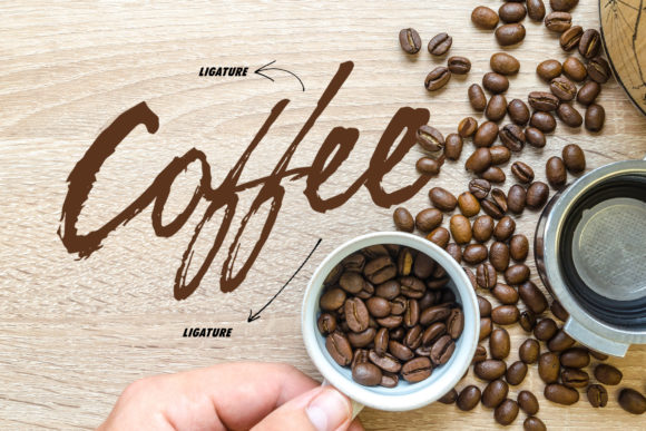 Shockwave - Brush Font font preview - 4