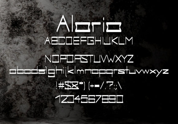 Alaric Font - Preview 1