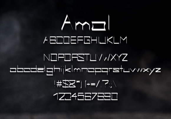 Amal Font - Preview 1