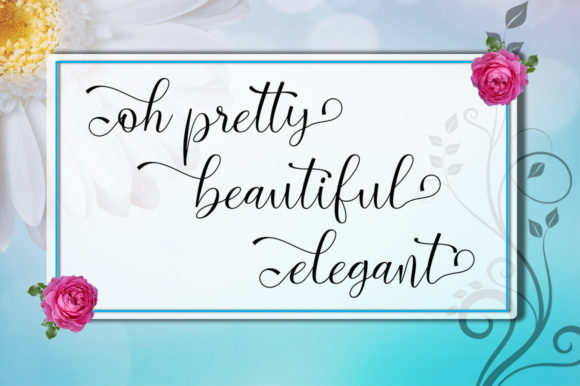Amorita Font PNG with transparent background - Preview 3