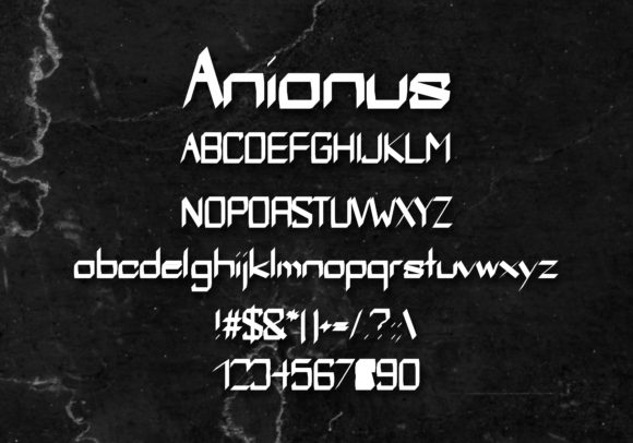 Anianus Font - Preview 1