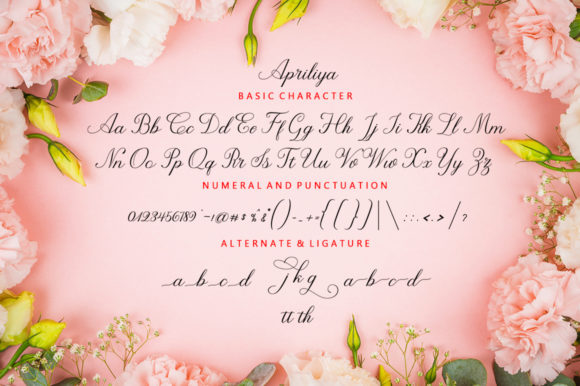 Aprilliya Font - Preview 5