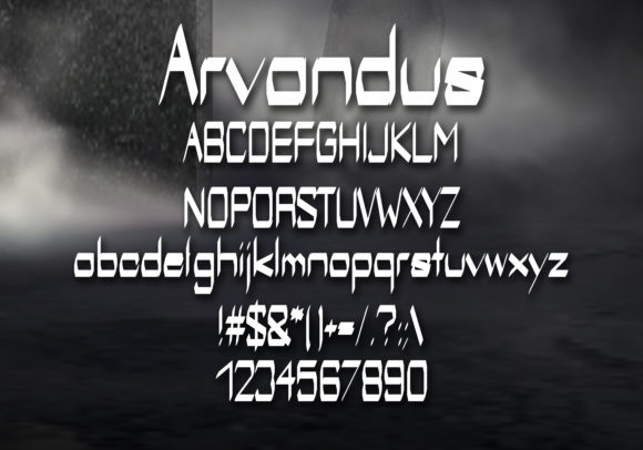 Arvandus Font - Preview 1