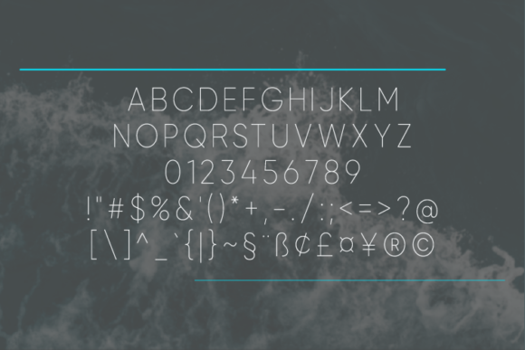 Beone Thin Font - Preview 1