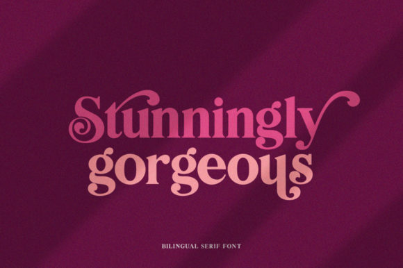 Bilingual Font - Preview 3