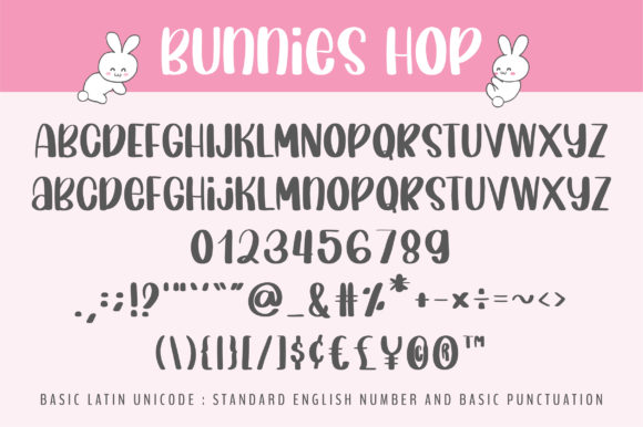 Bunnies Hop Font - Preview 5