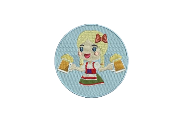 Girl in Dirndl