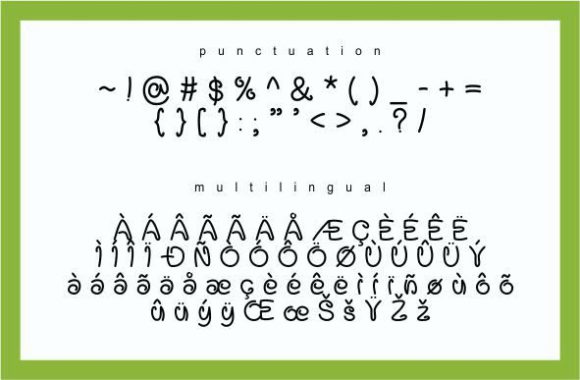 Gundos Font PNG with transparent background - Preview 2