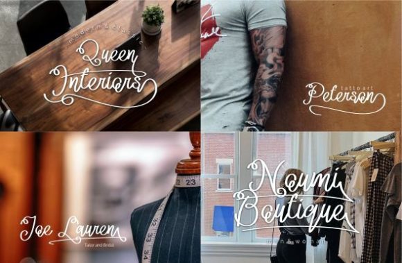 Lacoruna Font PNG with transparent background - Preview 2