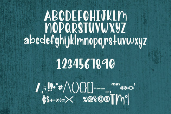 Nacho Type Font PNG with transparent background - Preview 4