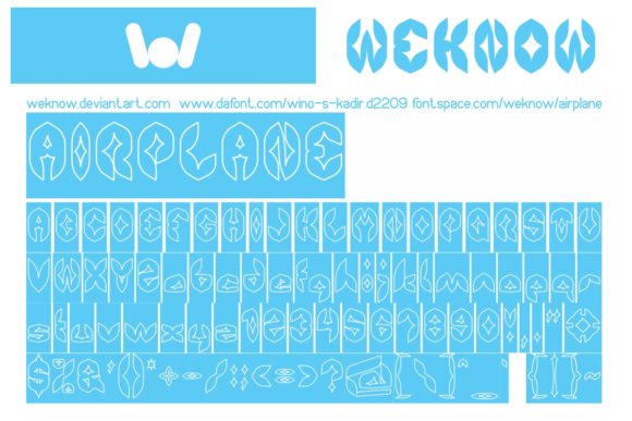 Airplane Font - Preview 3