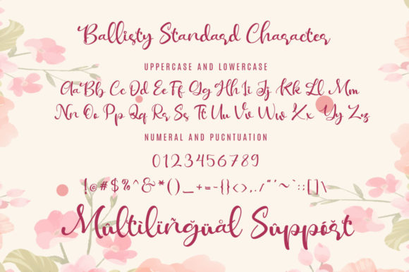 Ballisty Font - Preview 4