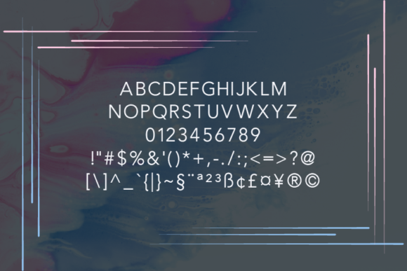 Gothic Extra Light Font - Preview 1