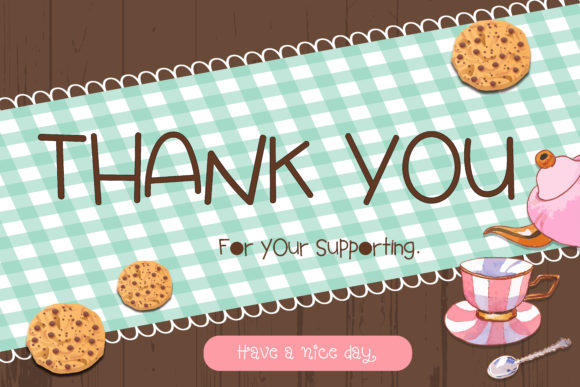 Homemade Bakery Font - Preview 6