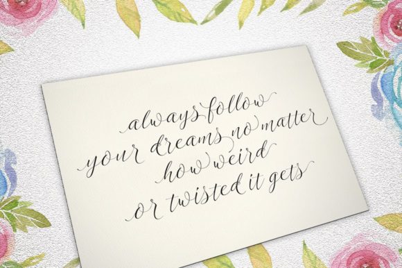 Letuce Font PNG with transparent background - Preview 3