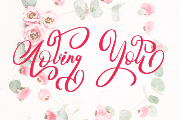 Febrina Font PNG with transparent background - Preview 1