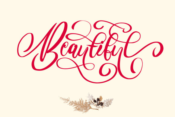 Febrina Font PNG with transparent background - Preview 3