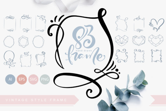 Hand Drawn Vintage Frames