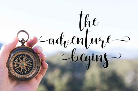 Kamelia Script Font PNG with transparent background - Preview 3