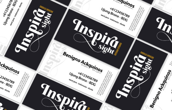 Longline Quartz Font PNG with transparent background - Preview 4