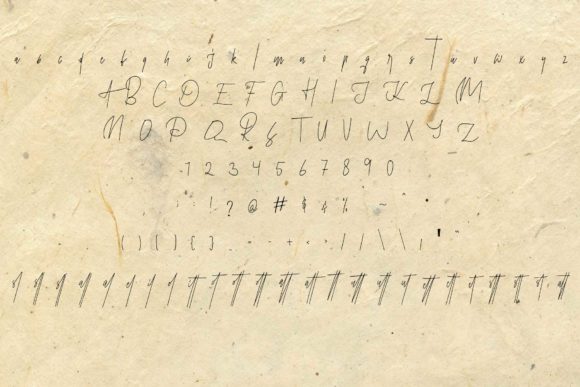 Missive Font font preview - 2