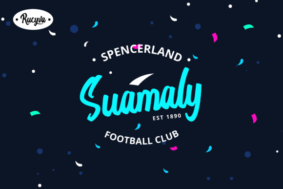 Rucyva Slova Font PNG with transparent background - Preview 1