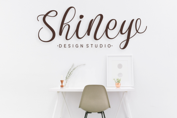 Shanita Font PNG with transparent background - Preview 1