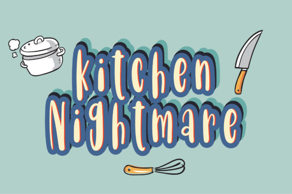 AmericanCheeseburger Font - Preview 1