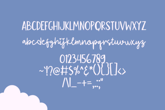 Flying Kite Font - Preview 1